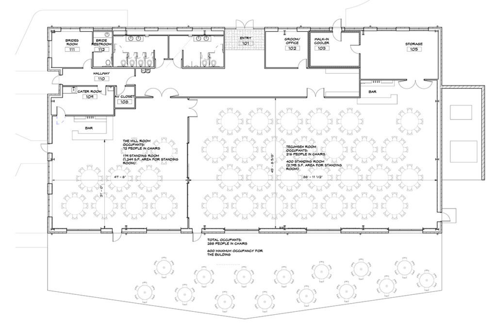 Floor Plan Little Miami Brewing Company Milford, Ohio